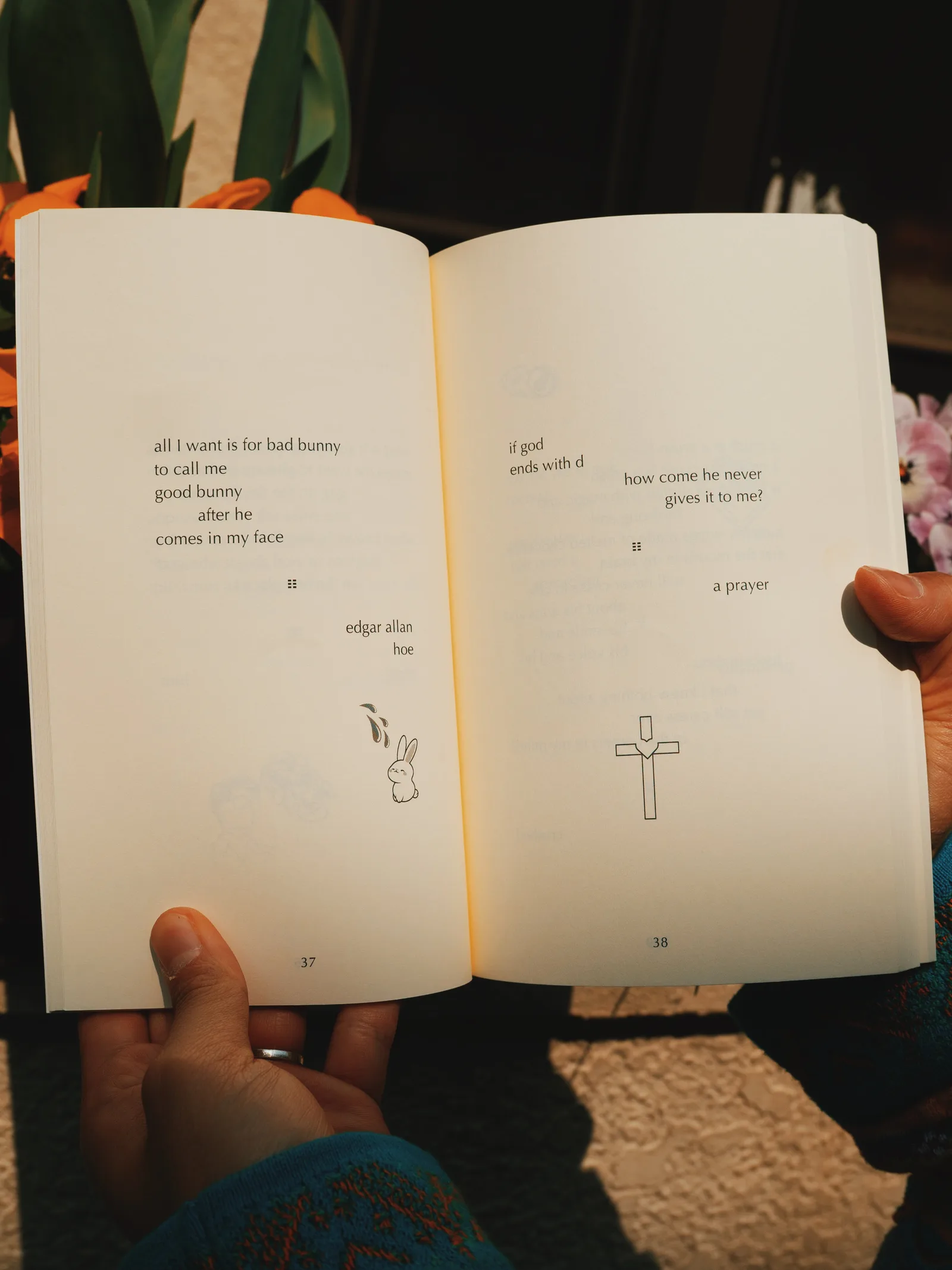 Half Thoughts — interior spread