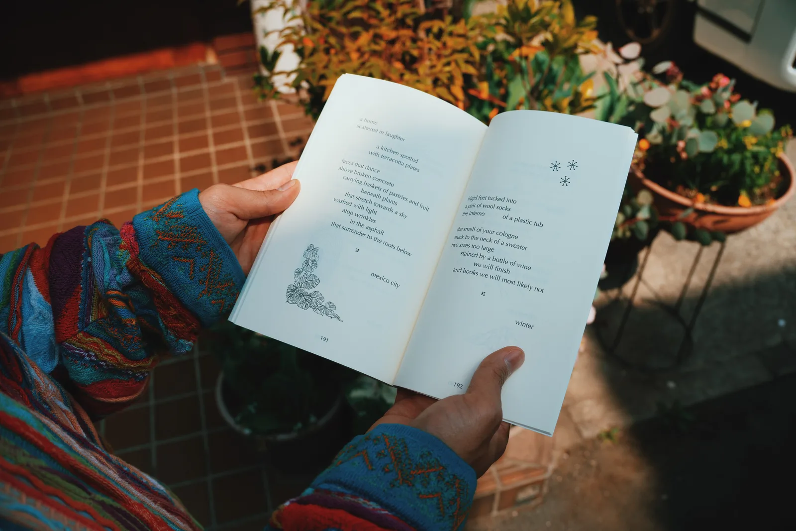 Half Thoughts — interior spread