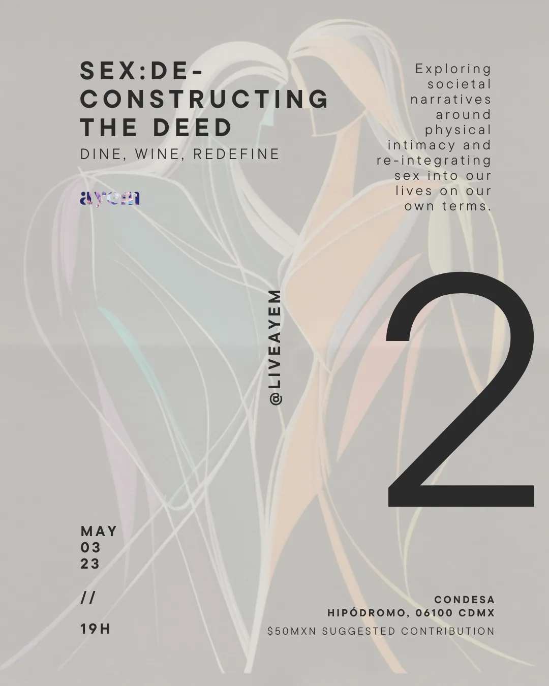 ayem event flyer