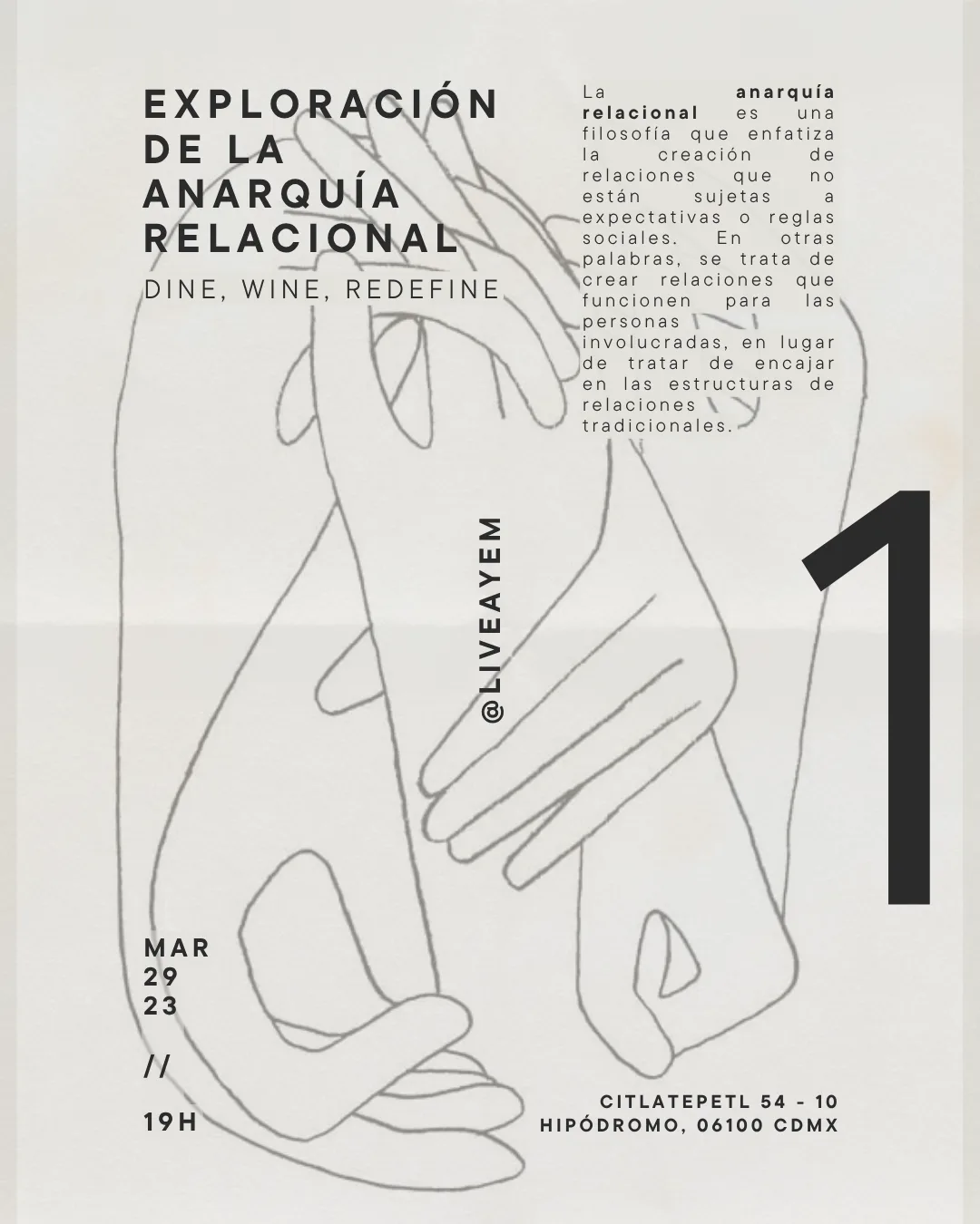 ayem event flyer