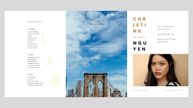 Revolukin Magazine — cover and spread