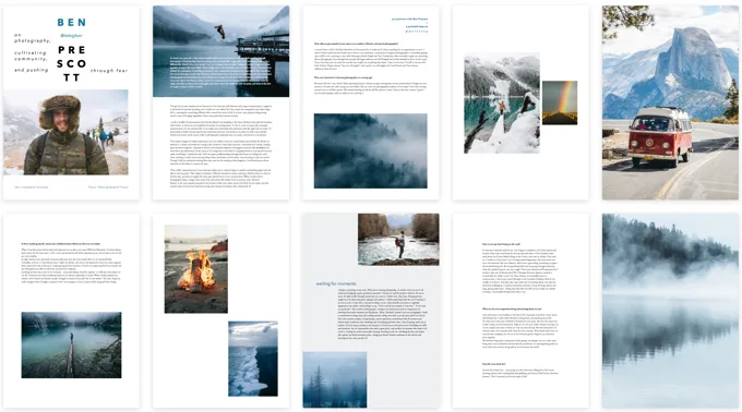 Revolukin Magazine — cover and spread